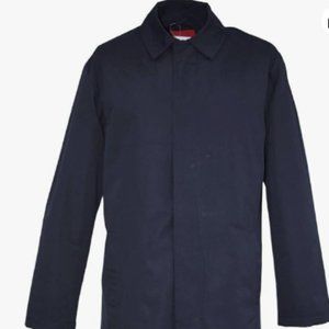 Carter & Jones Men's Size M Navy Blue Raincoat